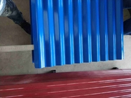 پانل های فلزی موجدار 24 گیگ بام فولاد راه راه گالوانیزه ضد آب