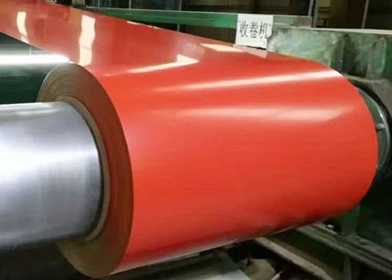 رنگ طرح آجر براق و براق Jis G3141 Pre Painted Steel Coil G550