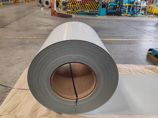 خرید Pre Painted Steel Coil with 5-7μm Back Coating Thickness 508/610mm Coil ID and 3-8MT Coil Weight for Construction and Manufacturing online manufacture