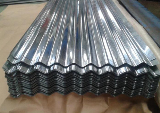 پوشش روی گالوانیزه شده 40-275g / m2 ورق Zigzag معمولی / صفر / بزرگ Spangle