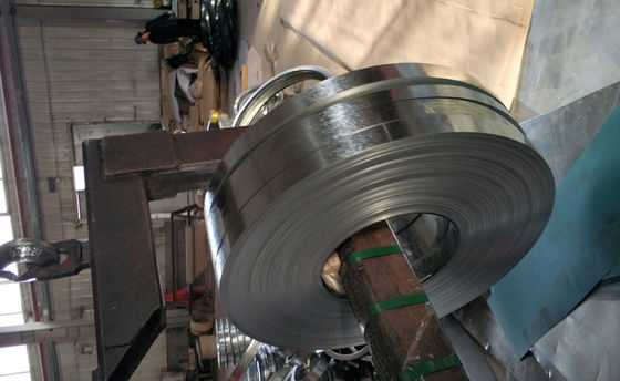 خرید SGCC نوار فولاد گالوانیزه گرم 0.12mm × 100mm با سطح غیر فعال برای تولید کانال و لوله online manufacture