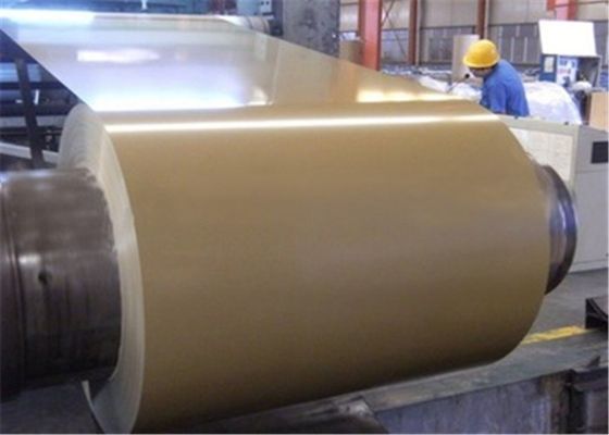 خرید کویل فولادی از پیش رنگ شده 0.31 میلی متری CGCC Z100 PVDF RAL5894 برای کاربردهای سقف و پنل ساختمانی online manufacture