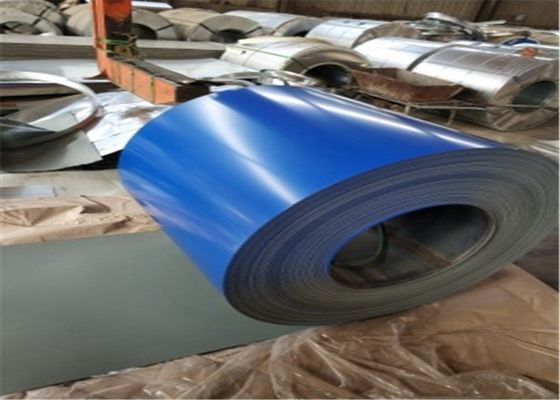 خرید 0.18mm ASTM A792 سیم پیچ فولادی از پیش رنگ شده RAL 6019 PE پوشش CGCC برای سقف و پانل های ساختمان online manufacture