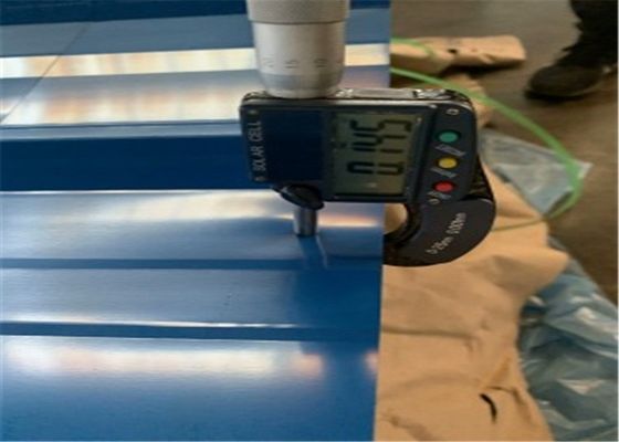 خرید ورق های سقف ورق فولادی موج دار JIS G3312 CGCC 0.25 میلی متر ورق راه راه گالوانیزه 820 میلی متر online manufacture