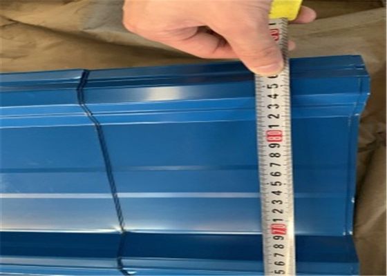 خرید پانل های دیواری فلزی موجدار ورق سقف موج دار 76 میلی متر 17 میلی متر online manufacture