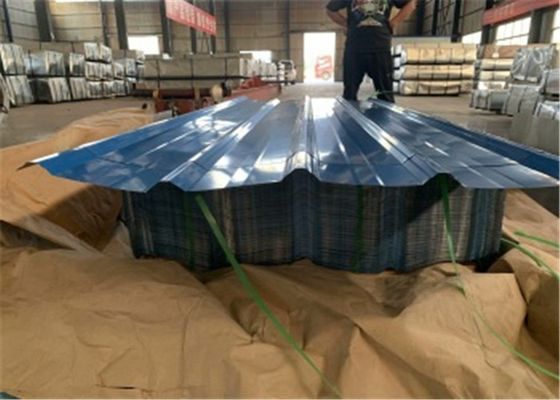خرید 0.45mm DX51D Z120 PE پیش رنگ بر روی سقف RAL9002 برای سقف های صنعتی و مسکونی online manufacture
