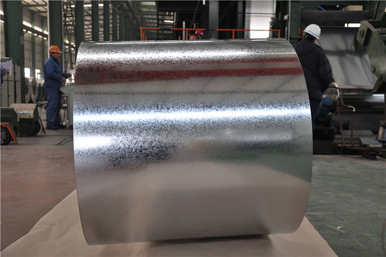 خرید ASTM A653 JIS G3302 سیم پیچ فولادی گالوانیزه گرم با سطح ضد انگشت برای دستگاه ها و ساخت و ساز online manufacture