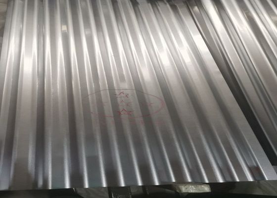 خرید ورق سقف راه راه گالوانیزه S450 G20 0.6mm 150g/m² پوشش روی برای بدنه سازه فولادی online manufacture