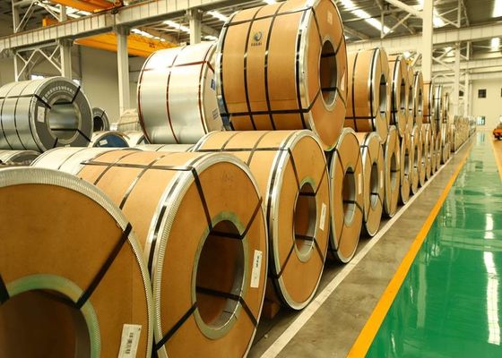 خرید S250 EGI سیم پیچ فولادی ضخامت 0.75mm ورق فولادی الکترو گالوانیزه با پوشش روی 70g / m2 online manufacture